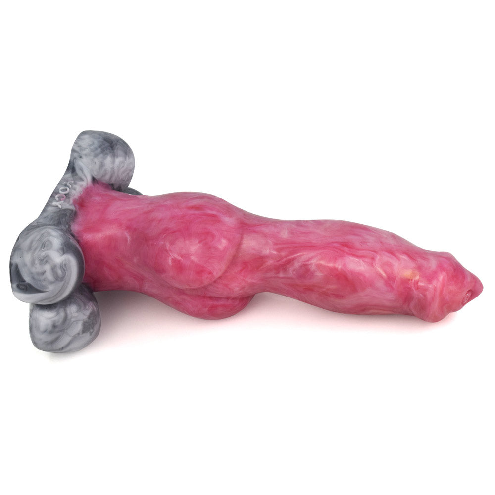 Realistic Dog Wolf Penis Shaped Liquid Silicone Animal Dildo 9